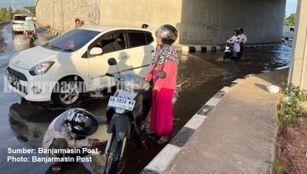 banjir rob banjarmasin